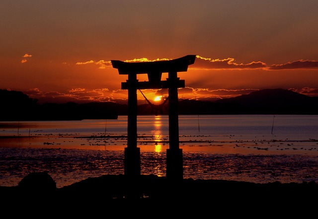 sunset japan